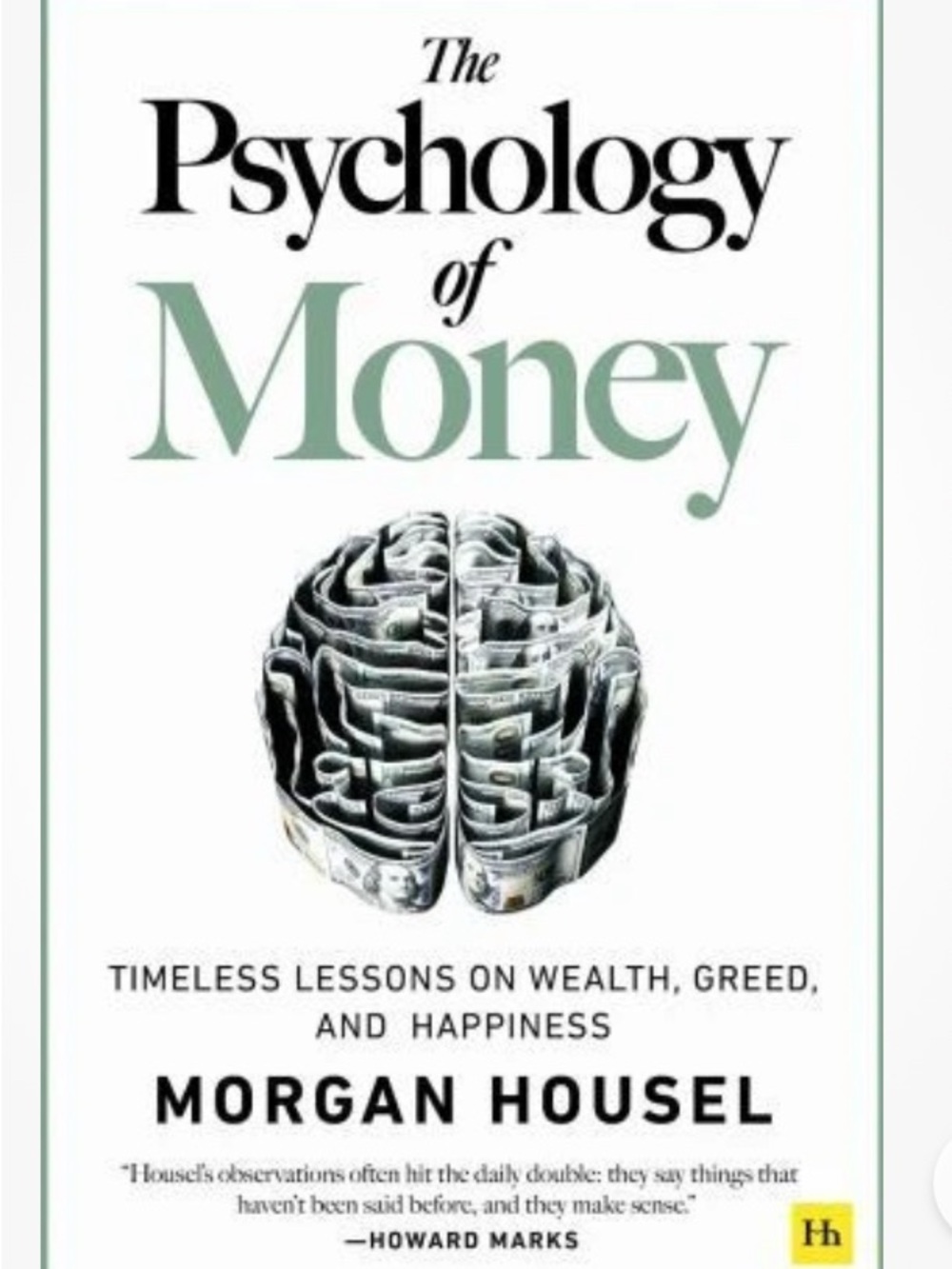 Brand new The Psychology of Money by Morgan Housel financial planning investment